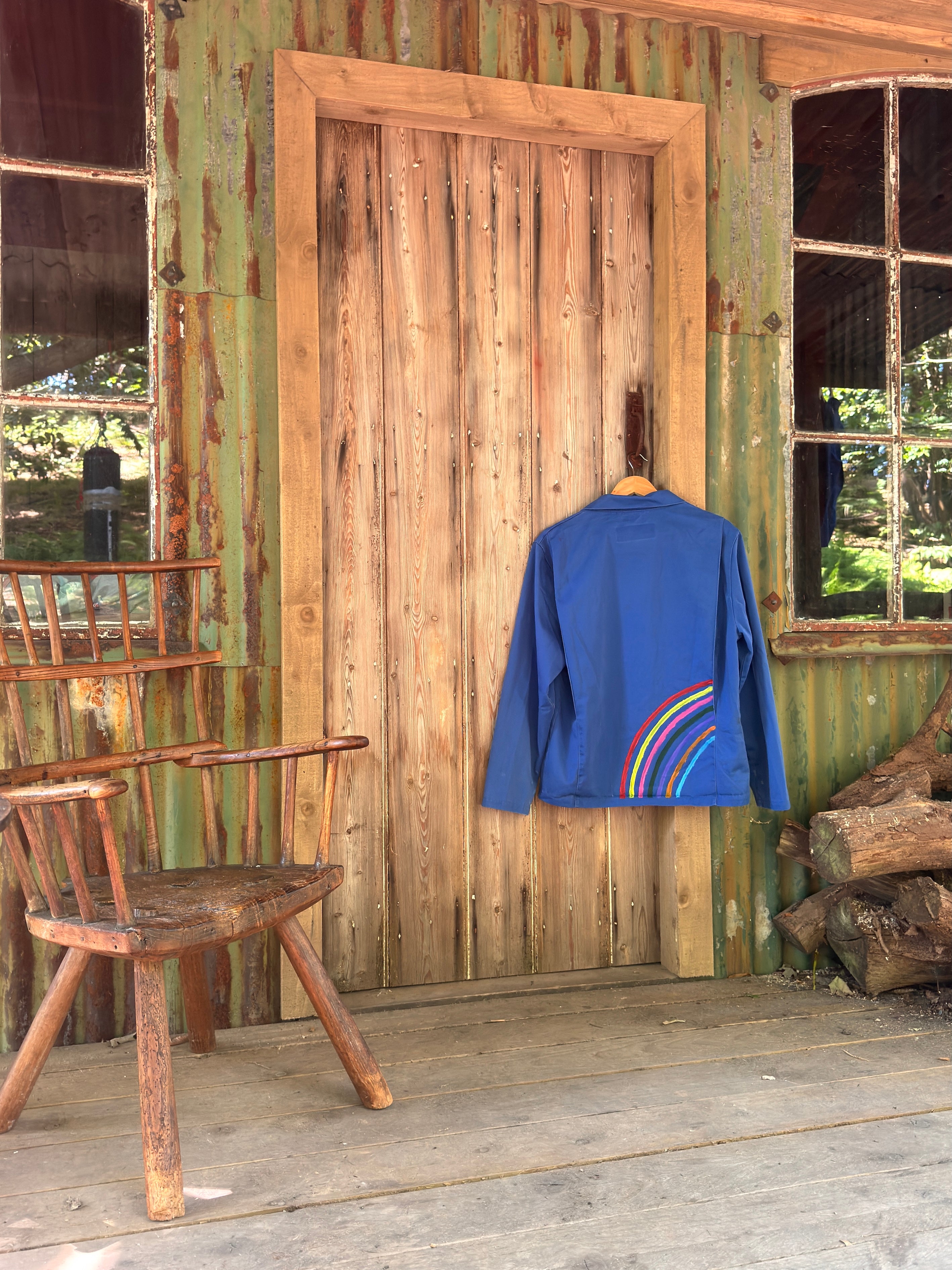 Hand Painted Vintage Work Jacket IV