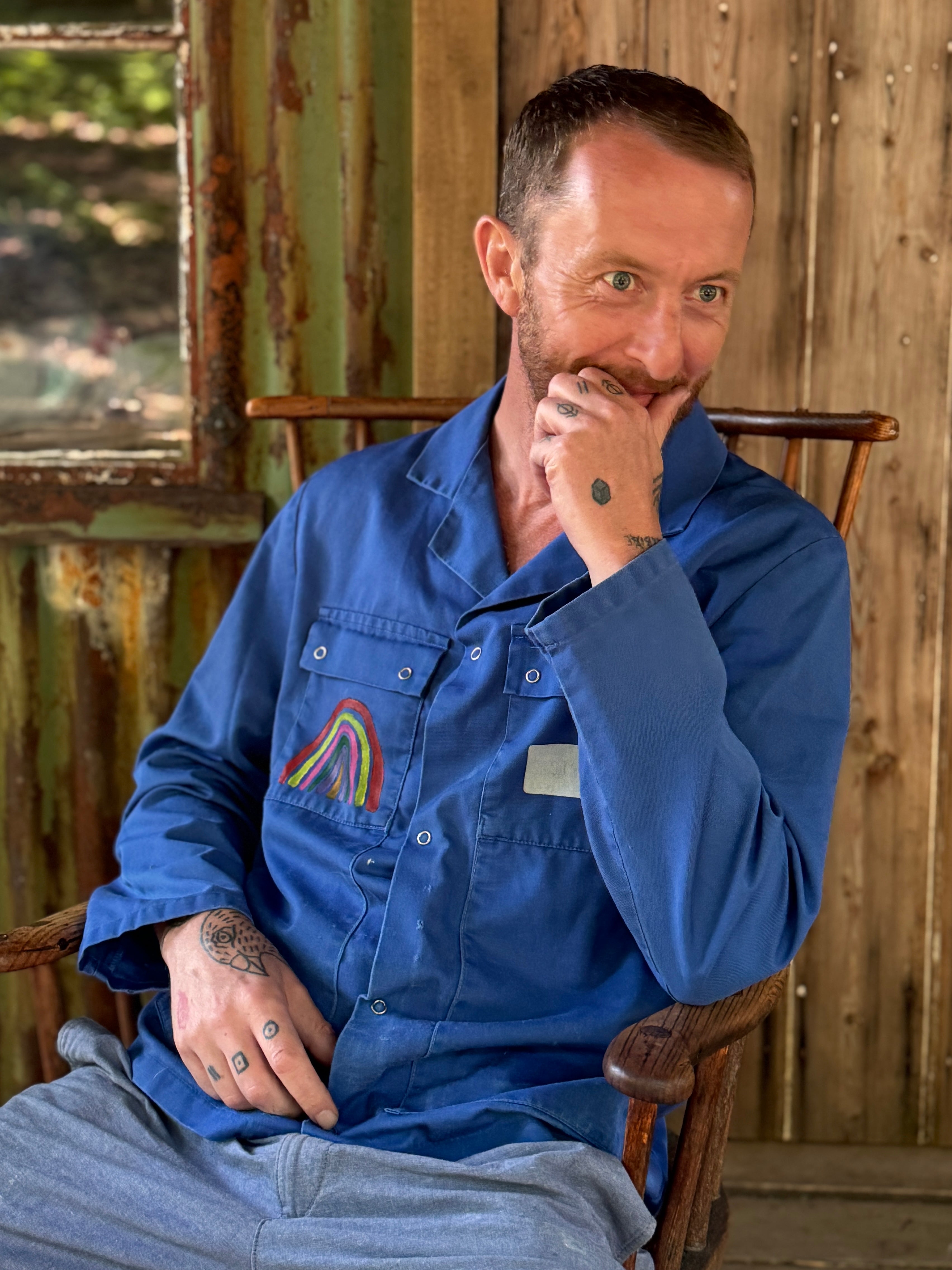 Hand Painted Vintage Work Jacket II