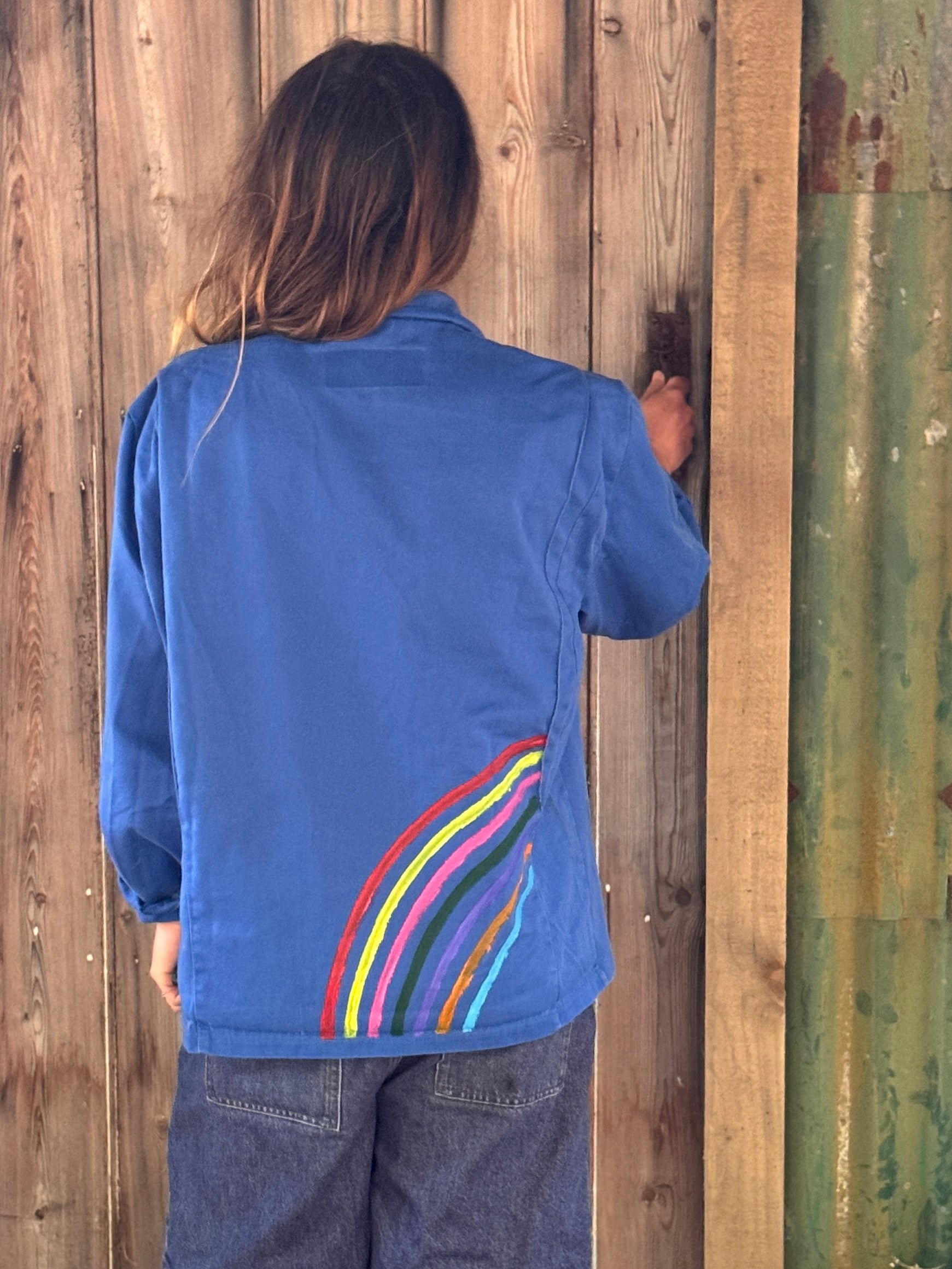 Hand Painted Vintage Work Jacket IV