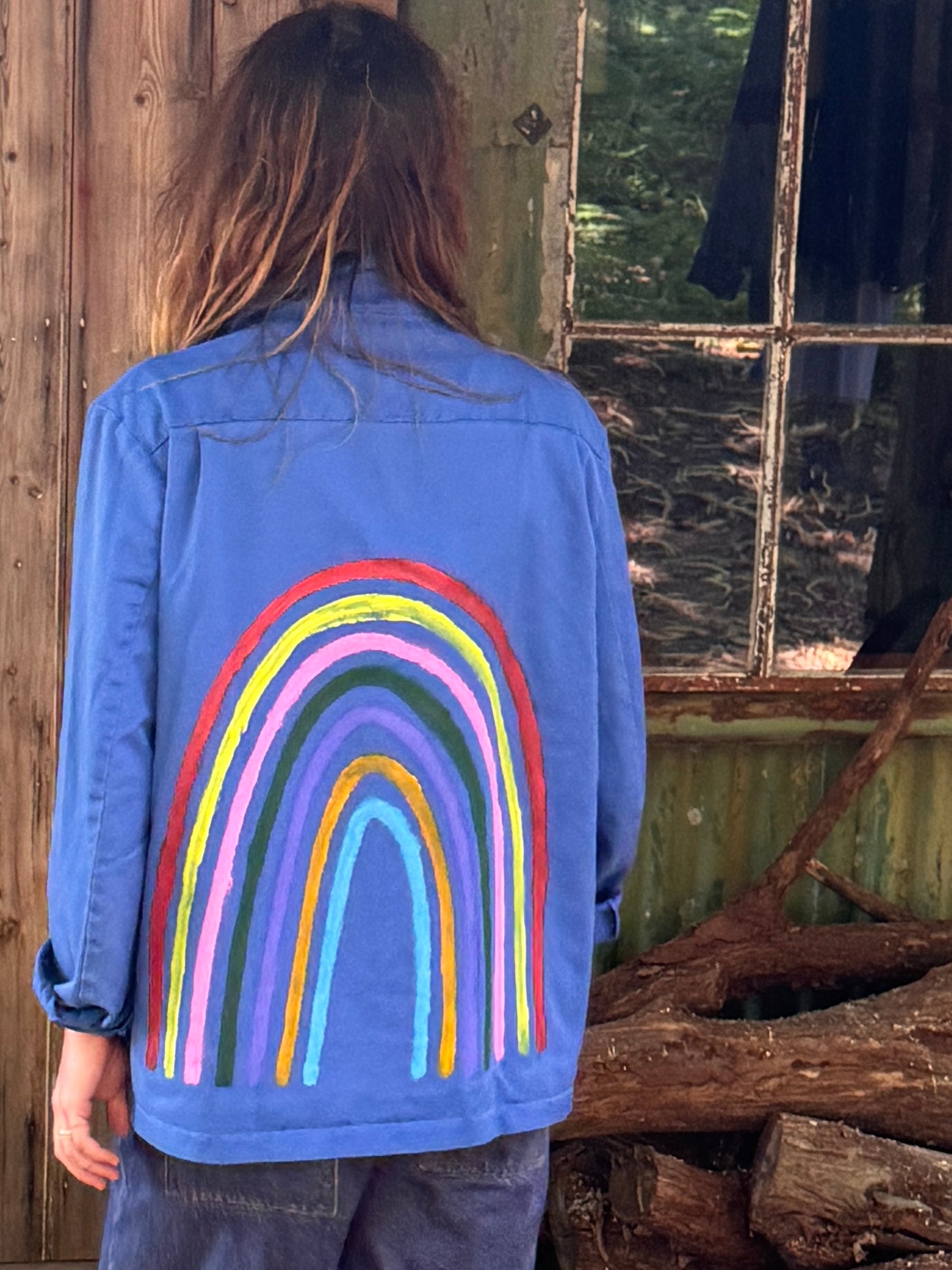 Hand Painted Vintage Work Jacket III