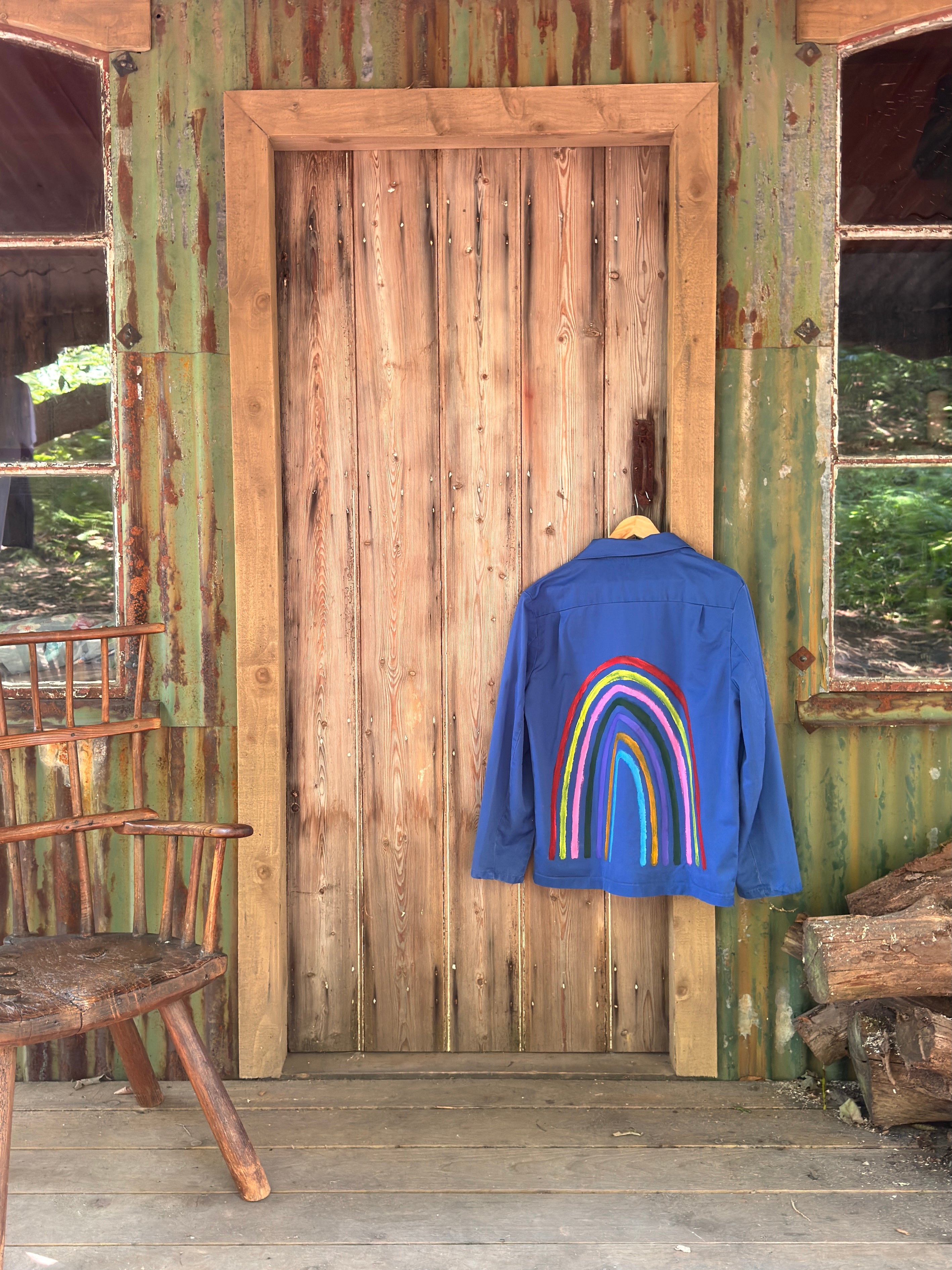 Hand Painted Vintage Work Jacket III