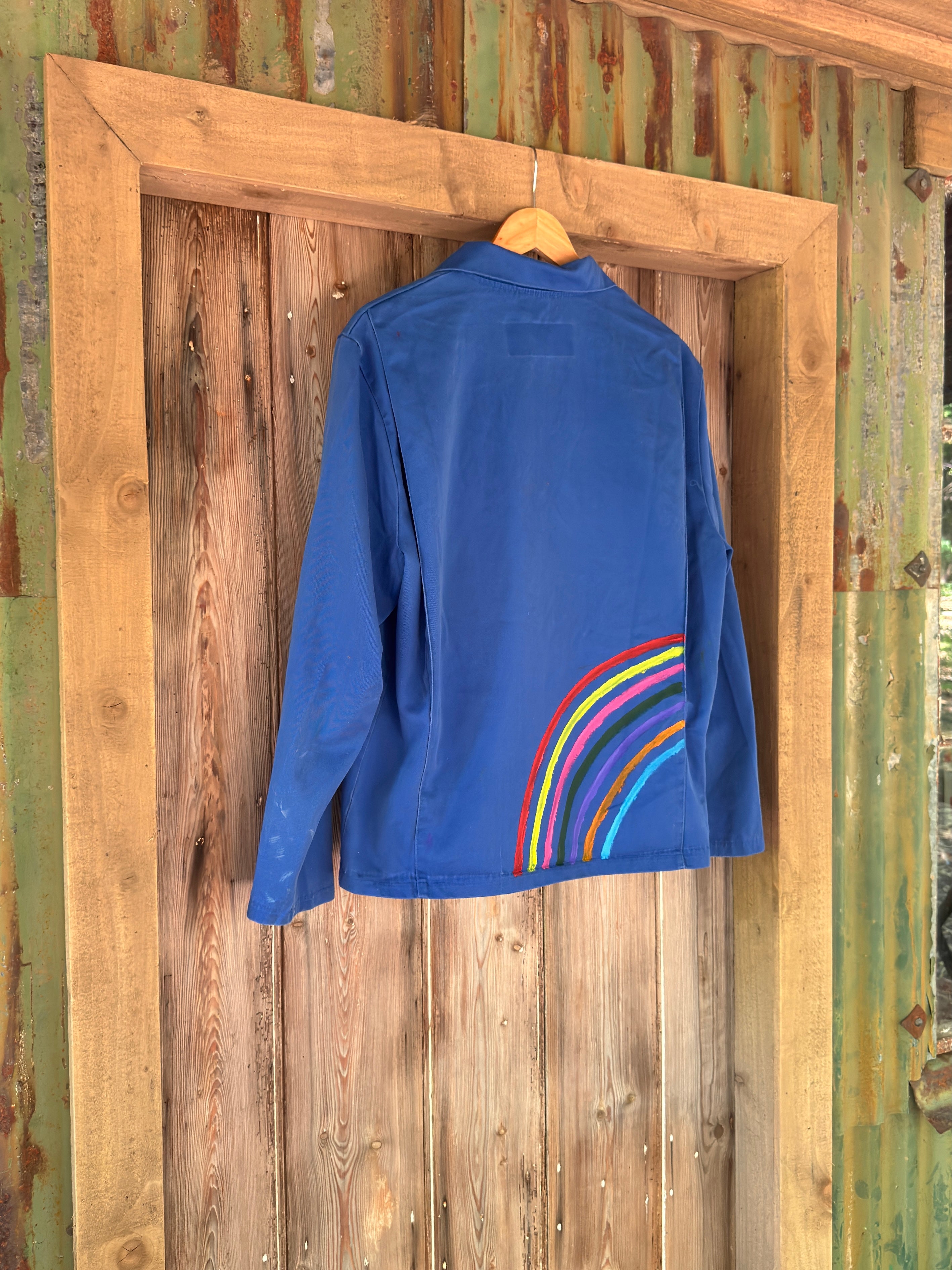 Hand Painted Vintage Work Jacket IV