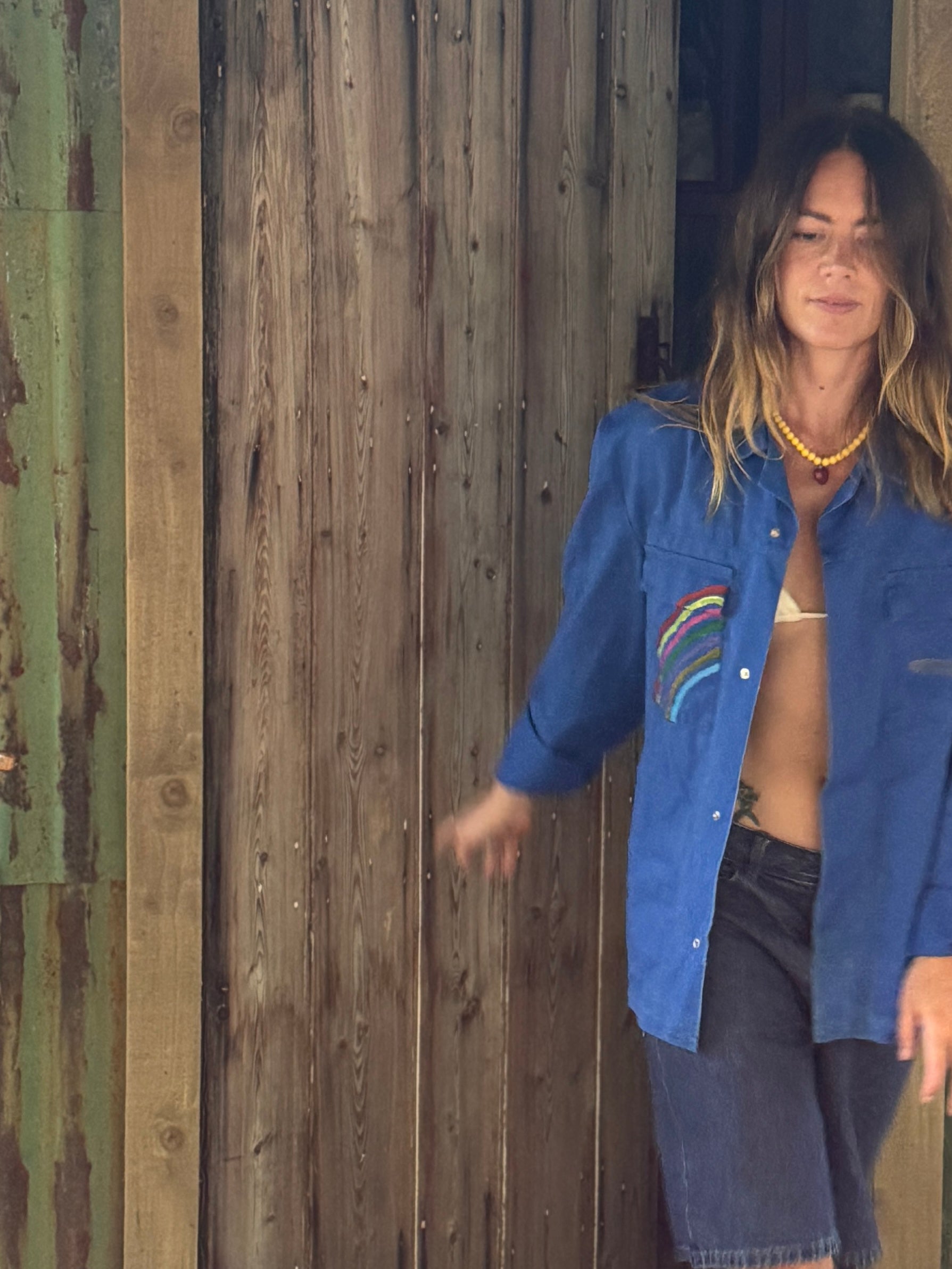 Hand Painted Vintage Work Jacket I
