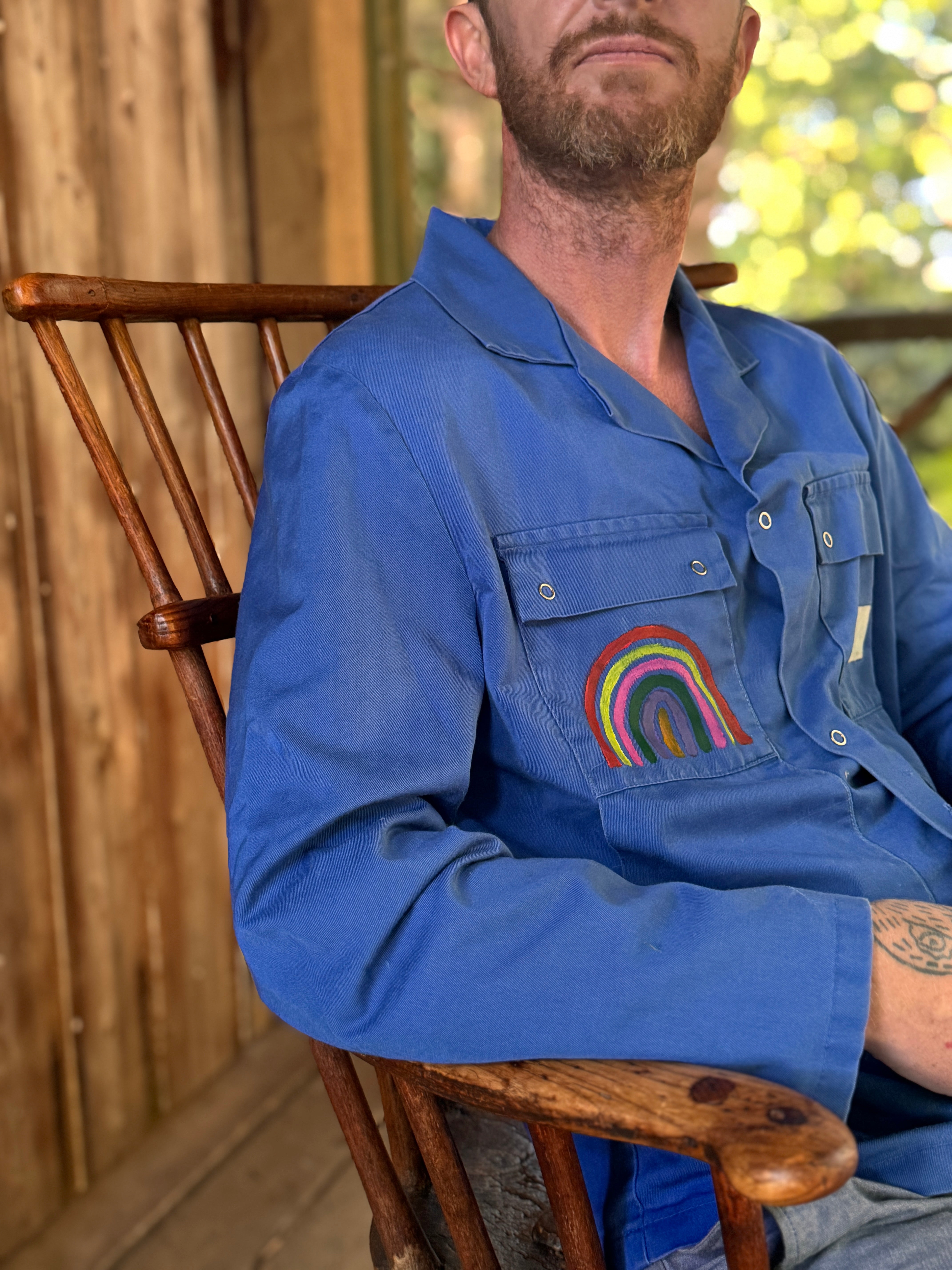 Hand Painted Vintage Work Jacket II
