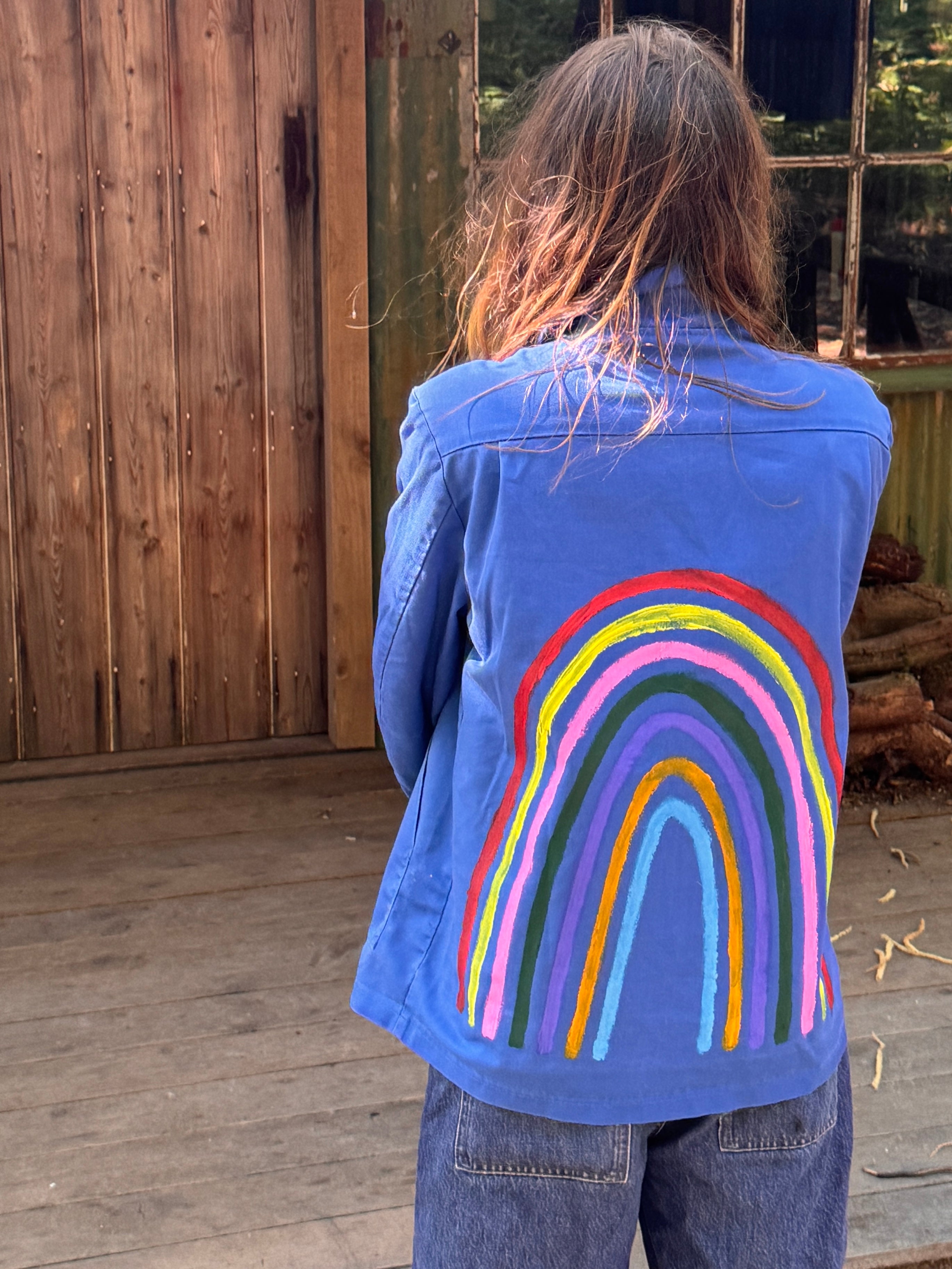 Hand Painted Vintage Work Jacket III