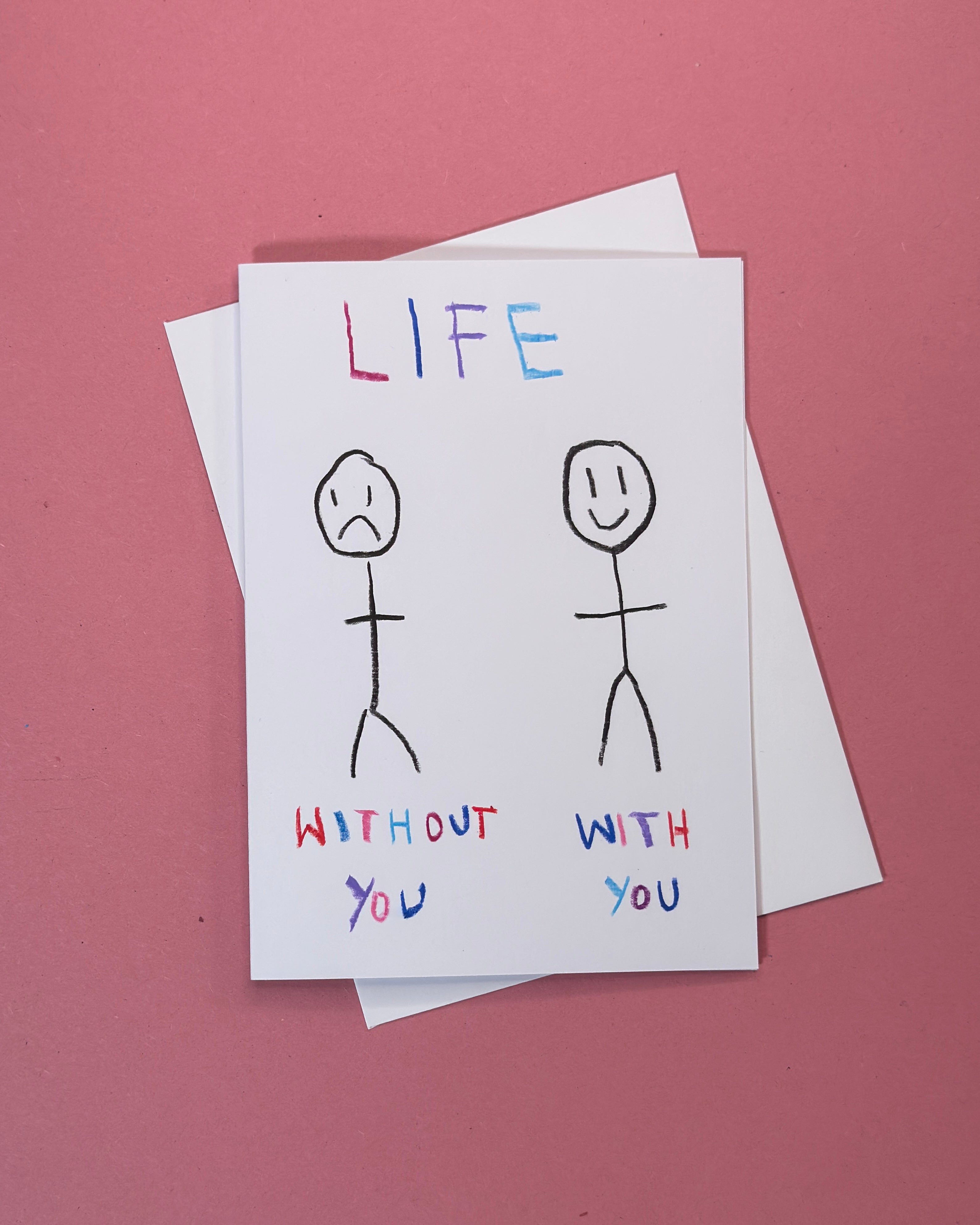 Life Without You Card