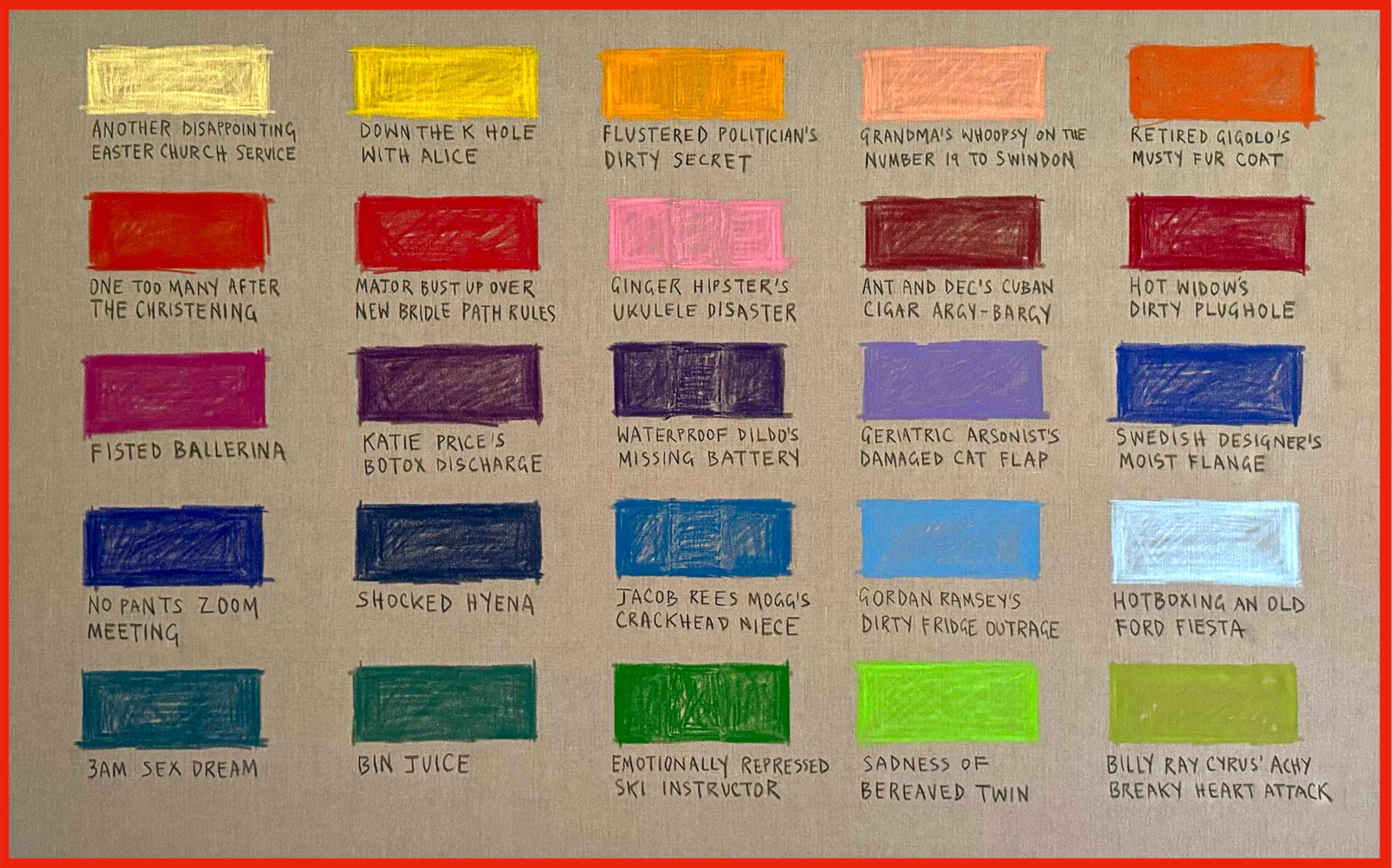 Colours of 2024
